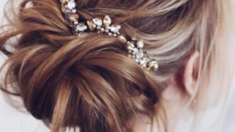 Best 10+ Wedding Bun Hairstyles Ideas On Pinterest | Bridal Updo inside Wedding Messy Bun Hairstyles