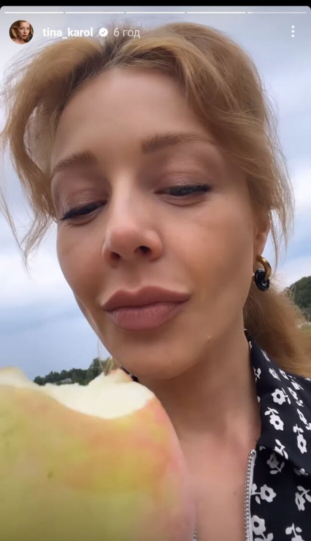 Тина Кароль призналась, какой сорт яблок любит