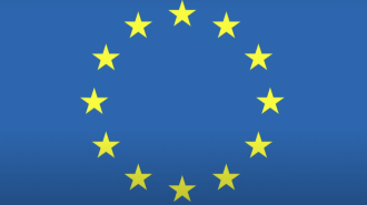Флаг Евросоюза. Фото: youtube.com