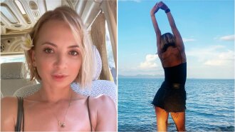 Вологі стегна, груди та "потягушки": блондинка з " Жіночого кварталу» розбурхала пляжними фото з Таїланду
