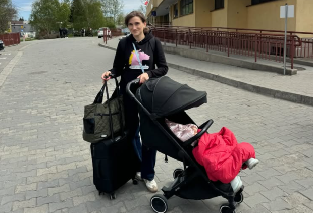 Даша Євтух з донькою Фемідою, фото з соцмереж блогерки