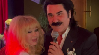 Павло Зібров та його дружин Марина