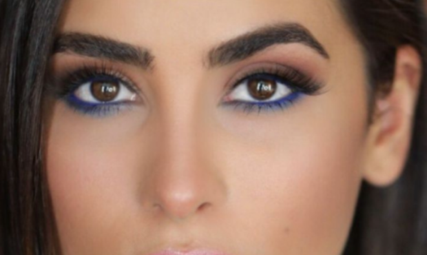 Эффект с синим