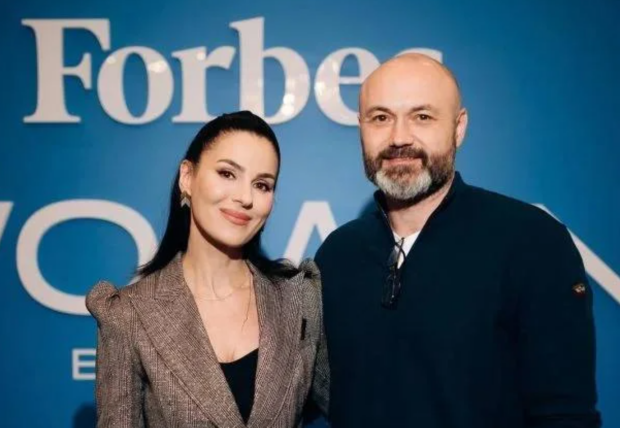 Маша Ефросинина с мужем