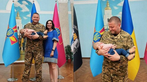 Сеть всколыхнул снимок Валерия Залужного с младенцем на руках: неужели он стал отцом?