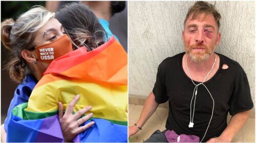 ЛГБТ, марш, умер телеоператор