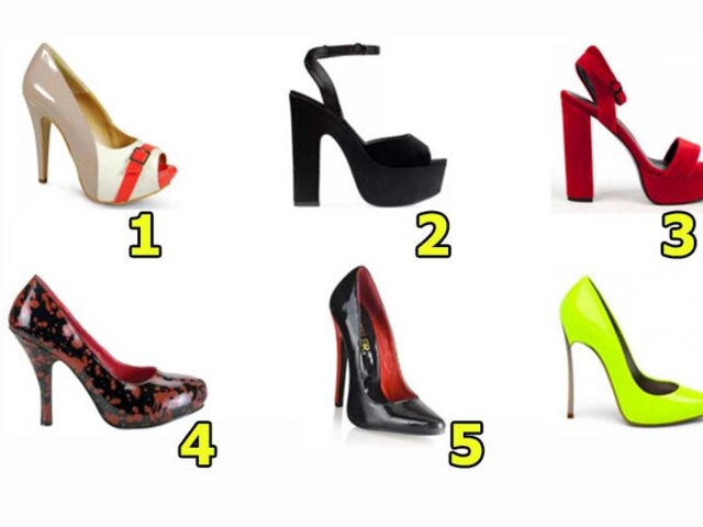 Женский тест: выбери туфли