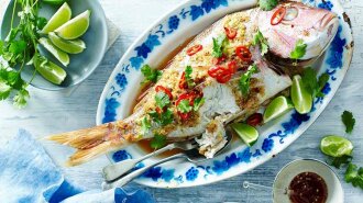 Thai-style steamed fish1