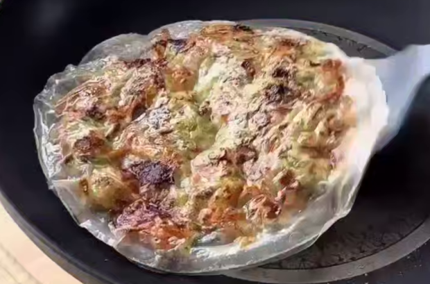 Малокалорійні японські млинці, кадр з відео