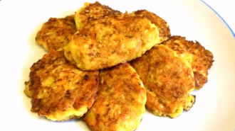 Блинчики из капусты, капустные оладьи