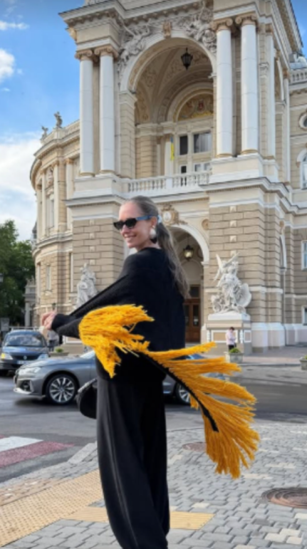Скрін публікації Каті Осадчої