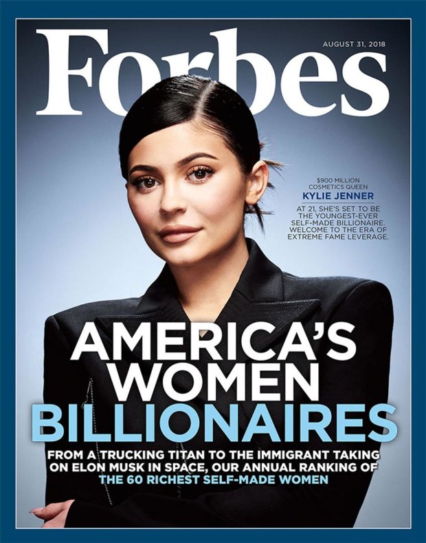 Кайлі Дженнер на обкладинці Forbes