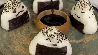 Онігірі, кадр з відео