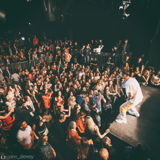 Макс Барских в рамках Tumany World Tour 