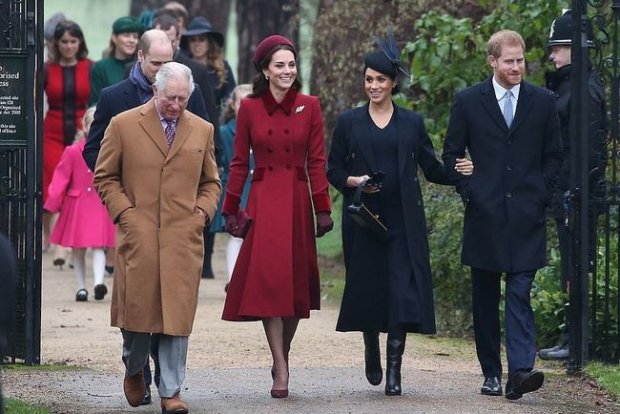Королівська сім'я разом святкує Різдво