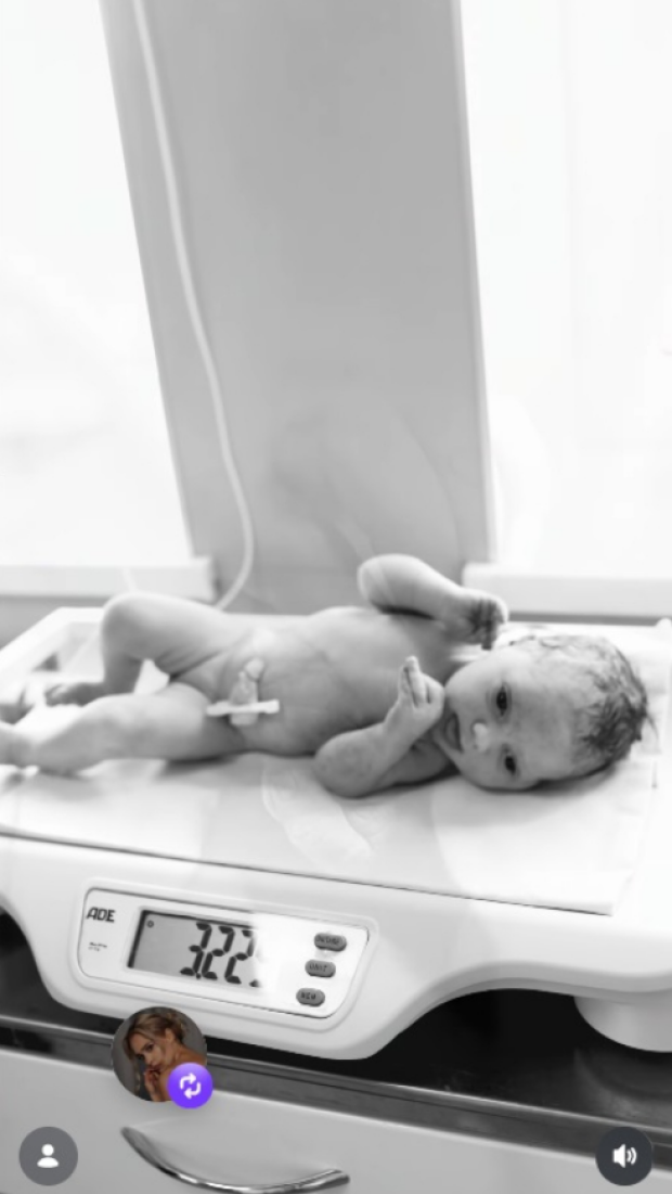 Інна Бєлєнь народила