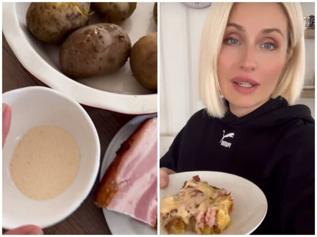 Співачка М'ята поділилася у своїй кулінарній рубриці простим рецептом картопляної піци