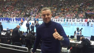 Роман Кадемин на ЧМ по гандболу