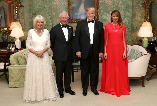 Иванка и Дональд Трамп, принц Чарльз с супругой Камилой
