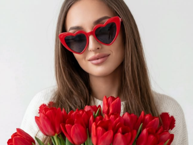 8 березня, квіти, тюльпани, дівчина, фото із соцмереж