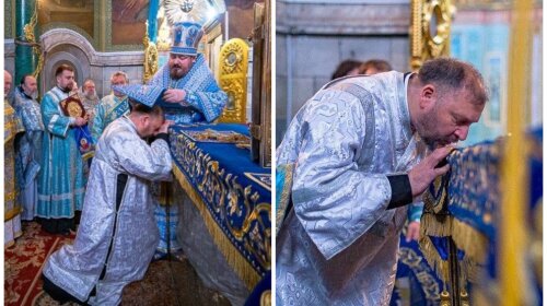 Давай по новой, Миша: Добкин стал диаконом московского патриархата (ФОТО)
