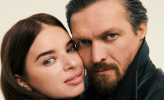 Александр Усик и его жена Екатерина