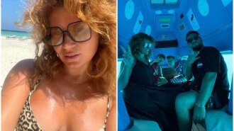 После пляжа, подводная лодка: жена Монатика похвасталась роскошным отдыхом на Мальдивах (фото)