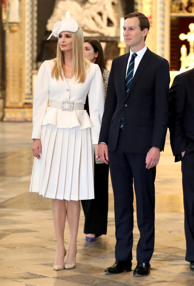 Иванка Трамп с мужем в Букингемском дворце