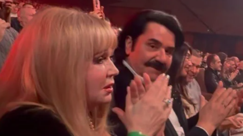 Павло Зібров із дружиною на концерті Вікора Павліка