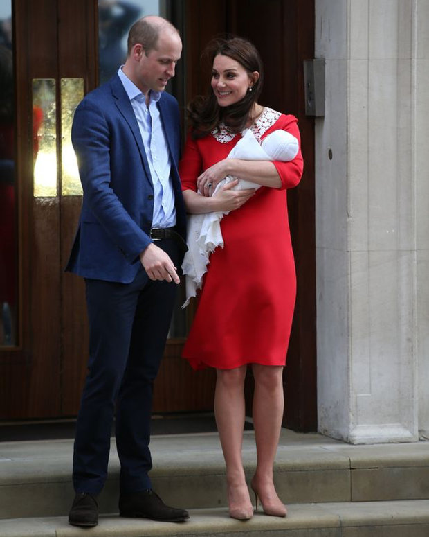 Принц Уильям и Кейт Миддлтон стали родителями в третий раз