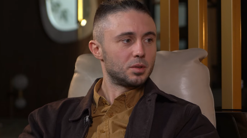 Тарас Тополя, кадр из интервью