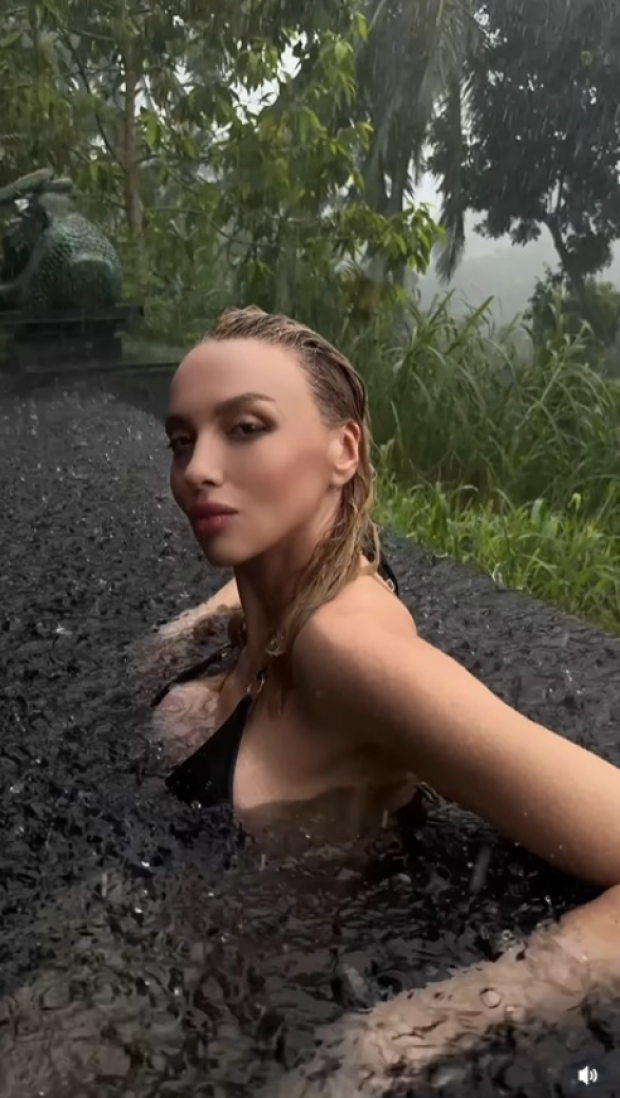 Скрин публикации Оли Поляковой