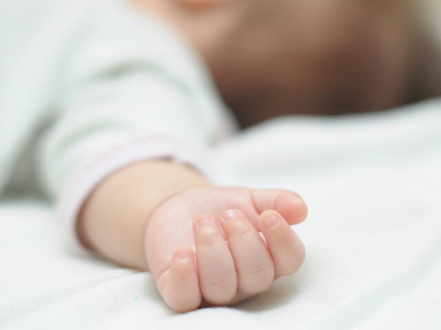 Fingers Of Newborn Baby
