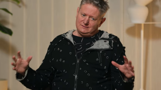 Євген Сморигін, кадр з інтерв'ю