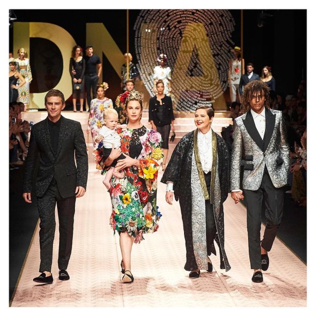Демонстрація нової колекції Dolce&Gabbana.
