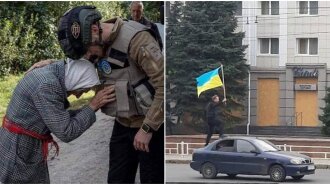 Пронзительные фотографии празднования украинцами освобождения Херсона
