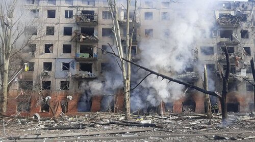 Оккупанты скинули запрещенные фосфорные бомбы на Краматорск (ВИДЕО)
