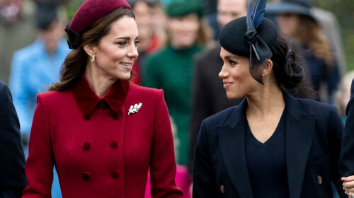 The Royal Family Attend Church On Christmas Day