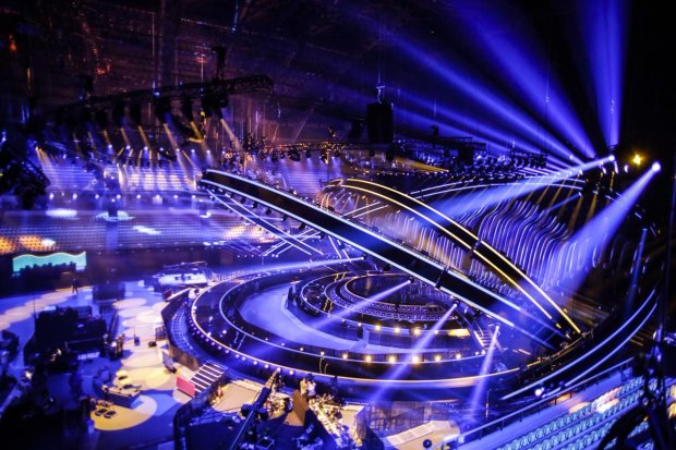 Сцена конкурса Евровидение 2018