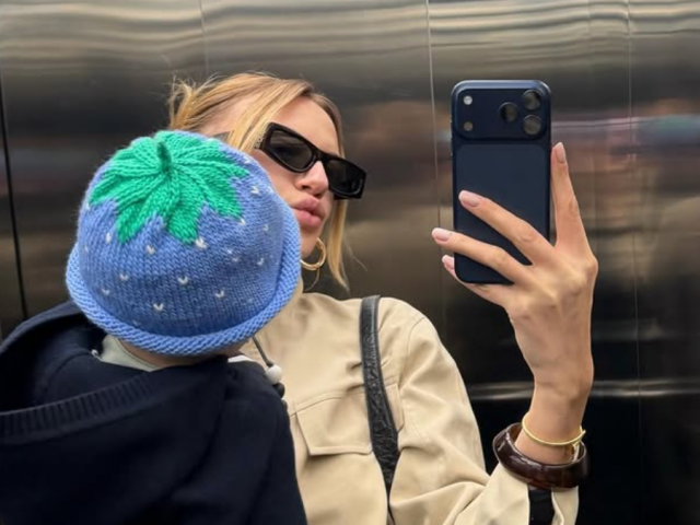 Леся Нікітюк з сином Оскаром, фото з соцмереж