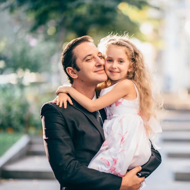 Валерий Ославский с дочкой Кристиной