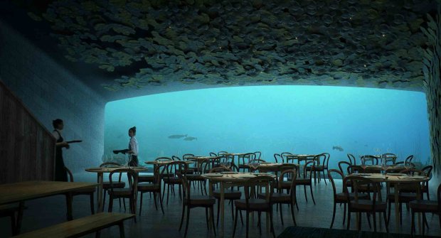 ресторан под водой 