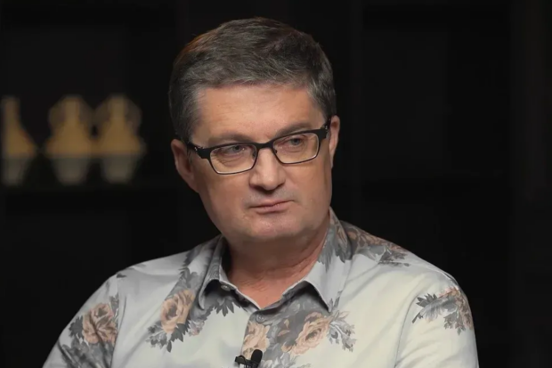 Ігор Кондратюк, кадр з інтерв'ю