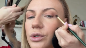 Леся Никитюк, кадр из видео