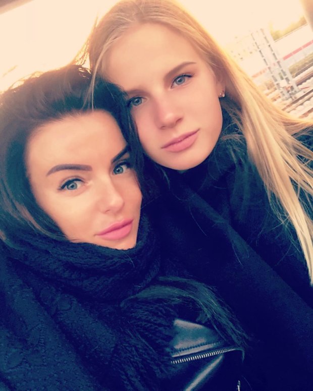 Юлія Волкова і дочка Вікторія