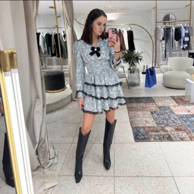 Невестка Марченко в московском бутике