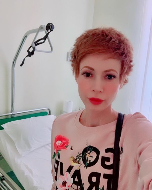 Елена-Кристина Лебедь попала в больницу
