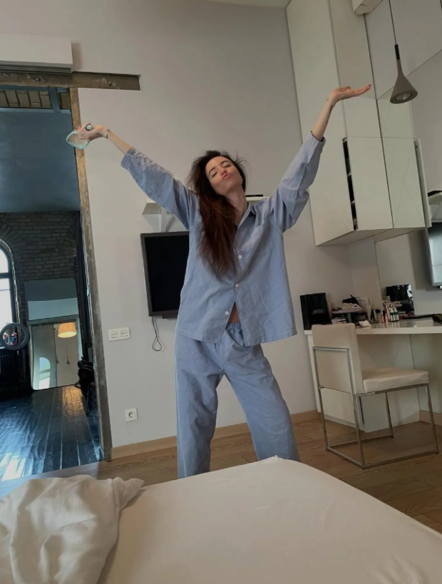 Надя Дорофєєва без макіяжу