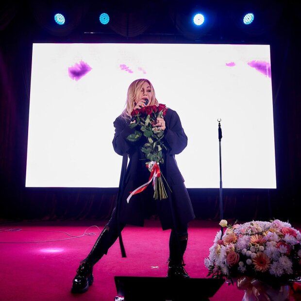 Ирина Билык на концерте в Ивано-Франковске
