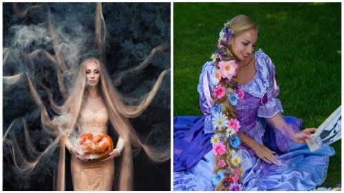 Украинская Рапунцель: как сейчас выглядит девушка, которая не стригла волосы 30 лет (ФОТО)